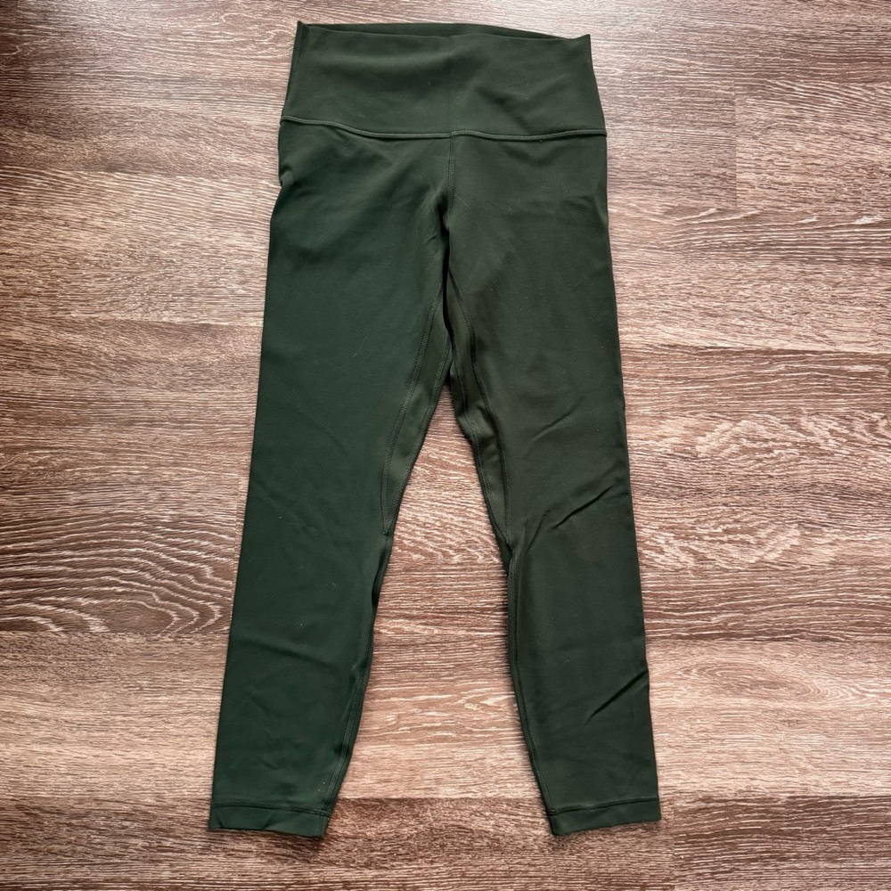 Lululemon Athletica Rainforest Dark Green Align 25” Leggings
